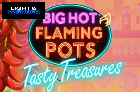 Big Hot Flaming Pots Tasty Treasures